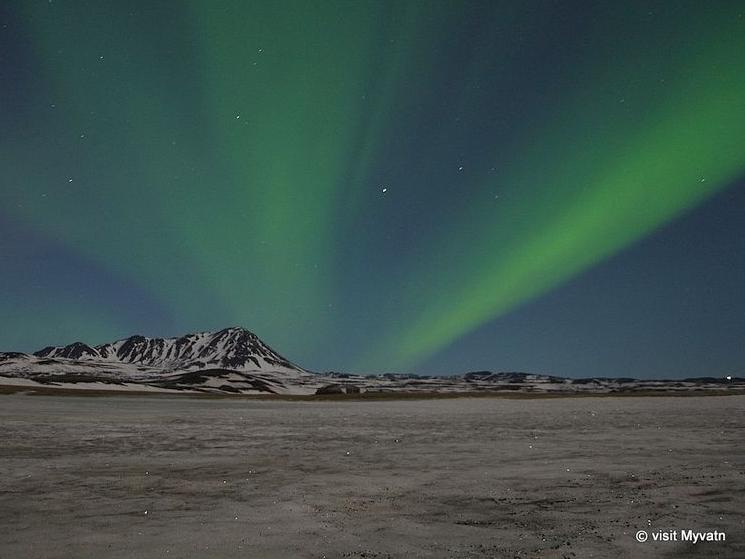 Northern Lights at Lake Mývatn